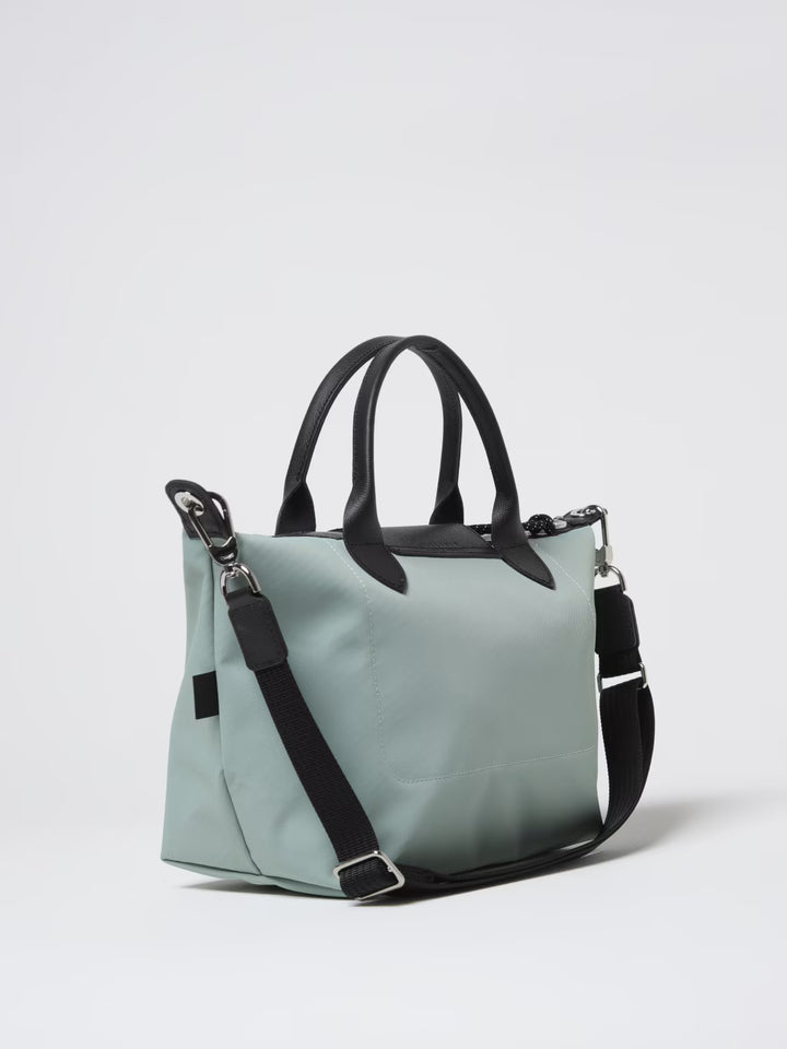 Longchamp Le Pliage Energy Small Verbena Bag – sage green crossbody, detail