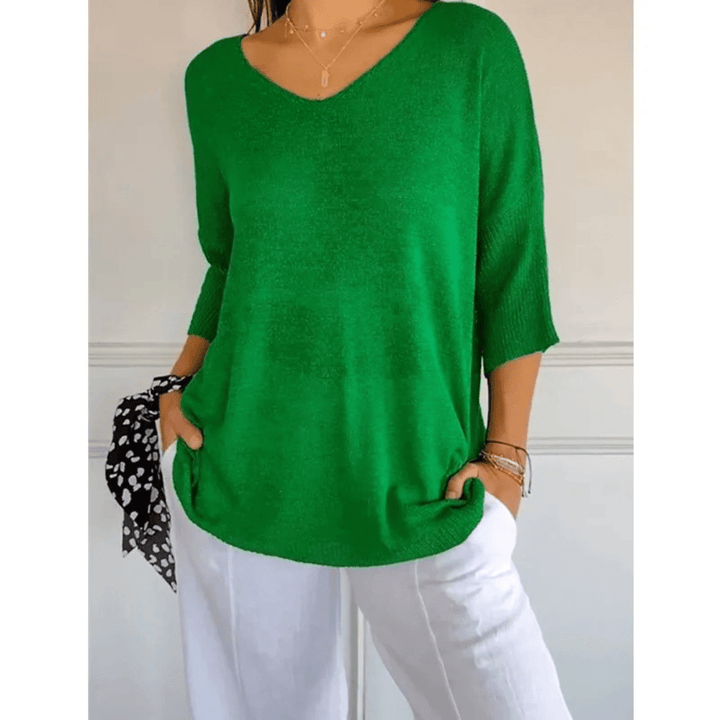 Loraine V-Neck Shirt — product view