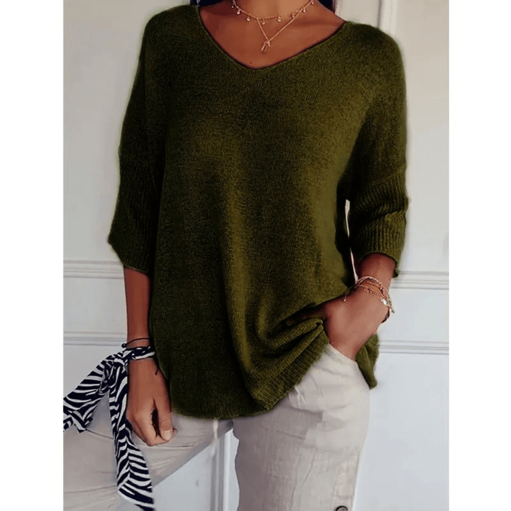 Loraine V-Neck Shirt — side view
