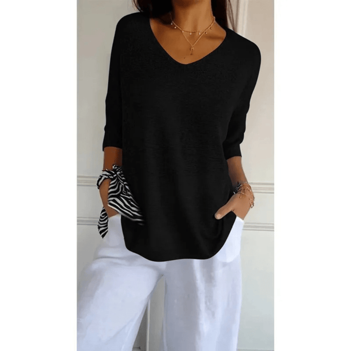Loraine V-Neck Shirt — product view