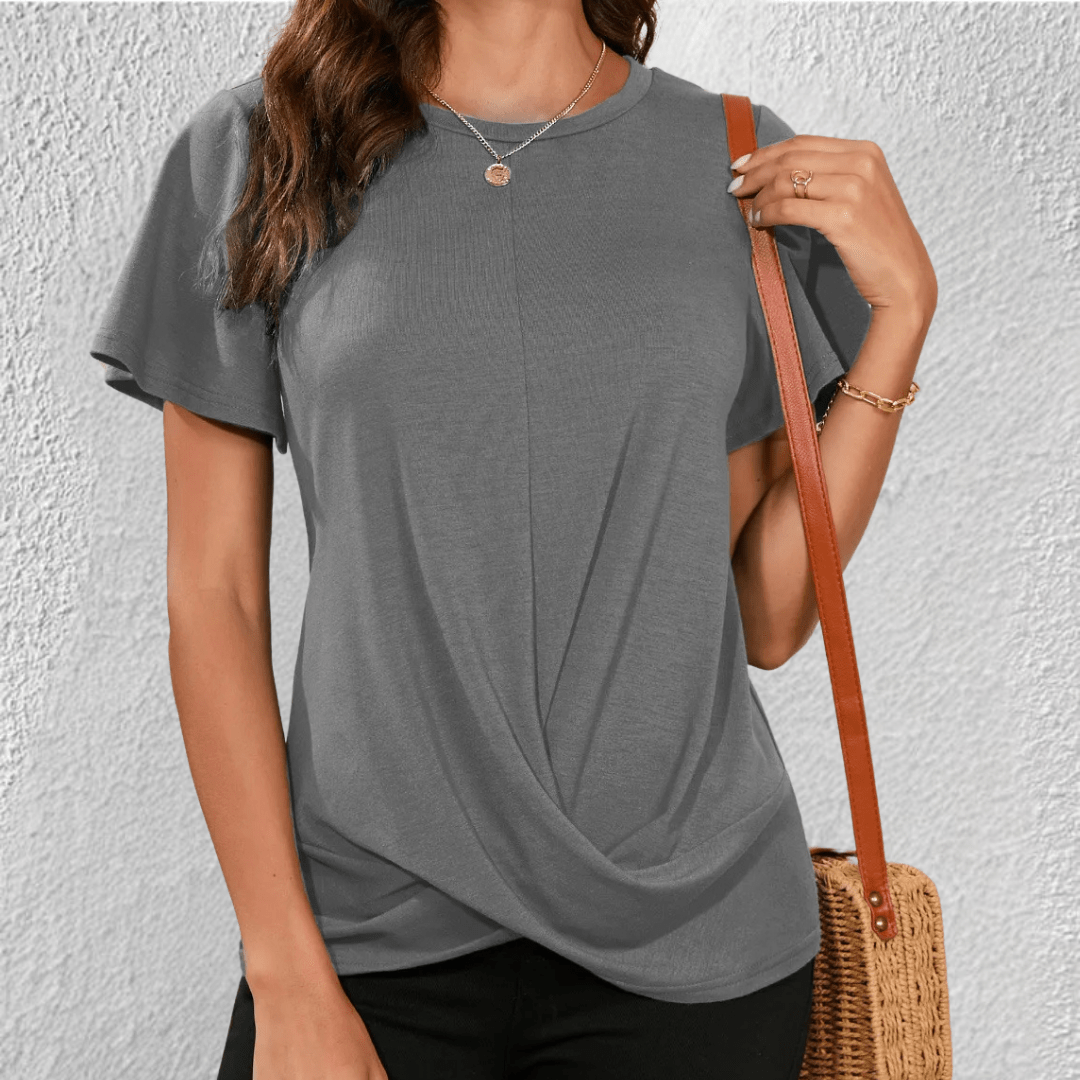 Luna Round-Neck Top — alternate view