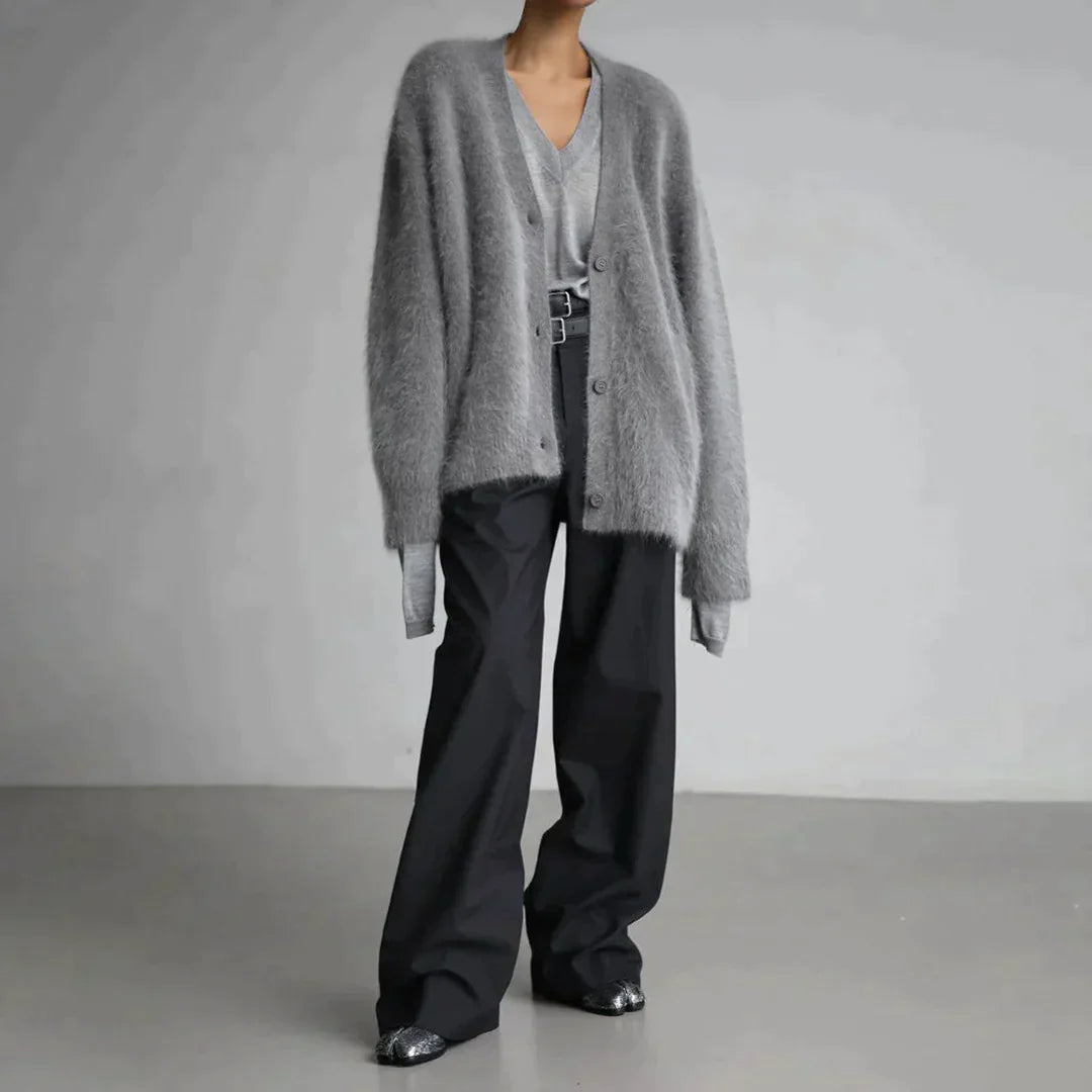 Lily Stylish Soft Cardigan — styled view