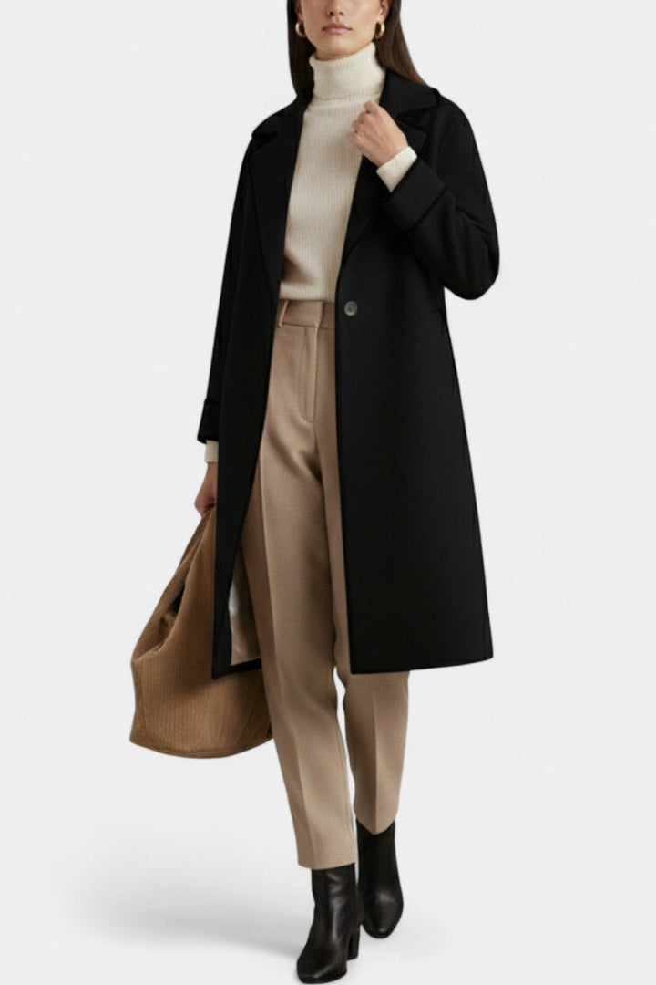 Harper wide collar coat multiple colour options
