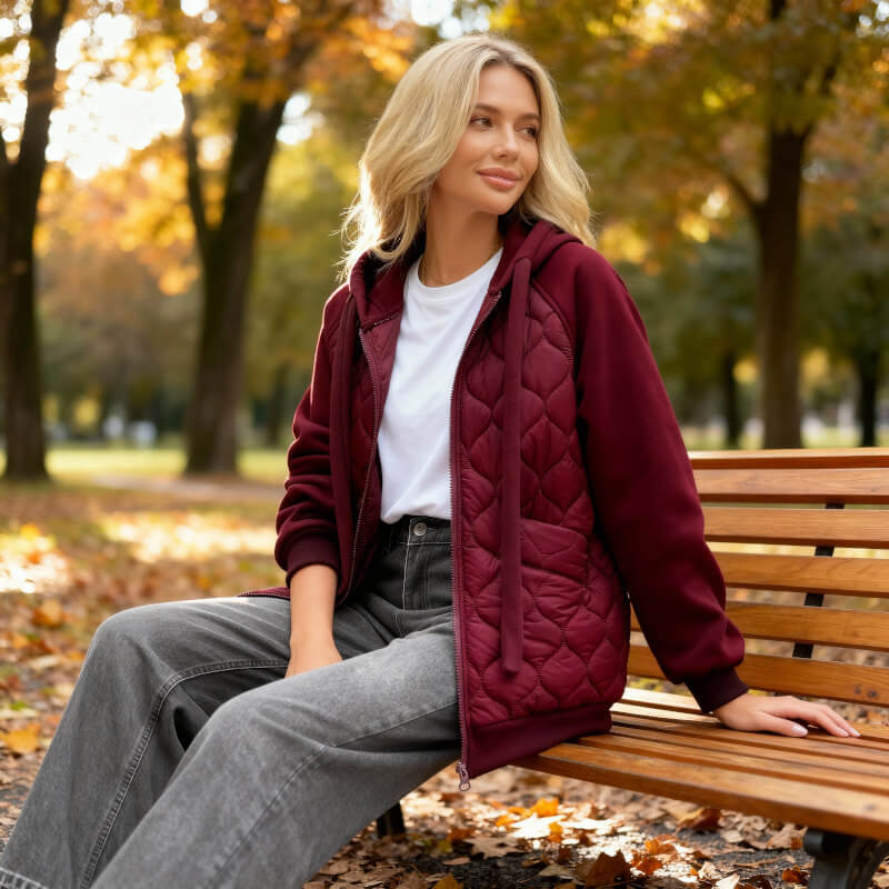 Josselyn | Women's Fleece Hoodie Jacket
