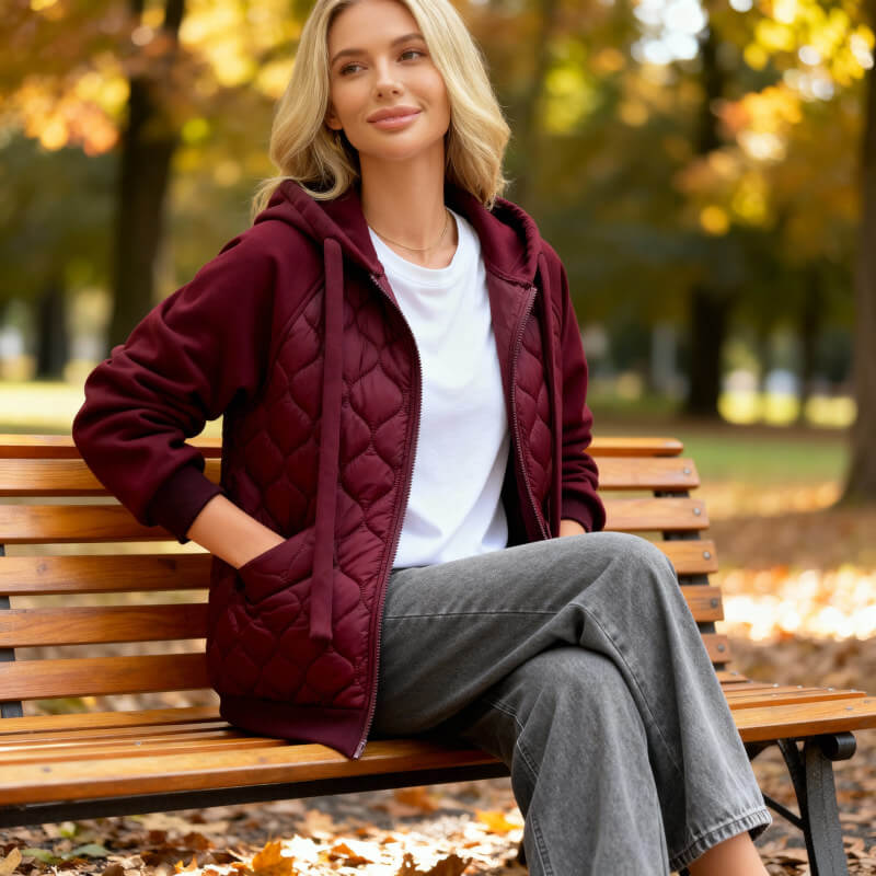 Josselyn | Women's Fleece Hoodie Jacket