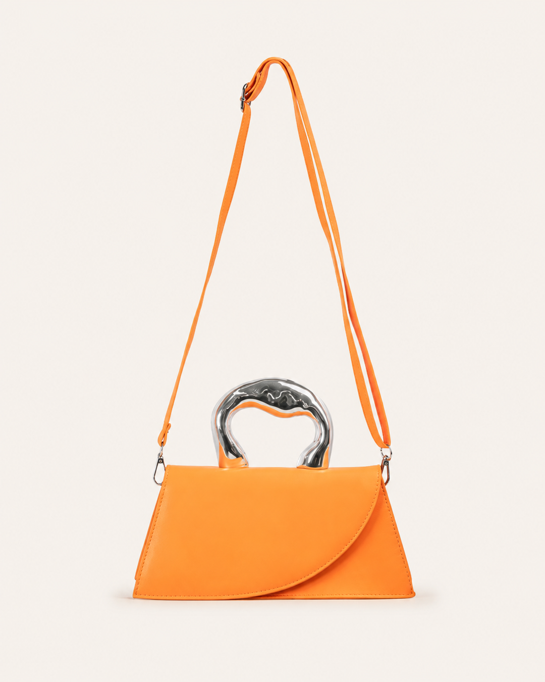 Odilia | Structured Mini Tote Bag with Metal Handle