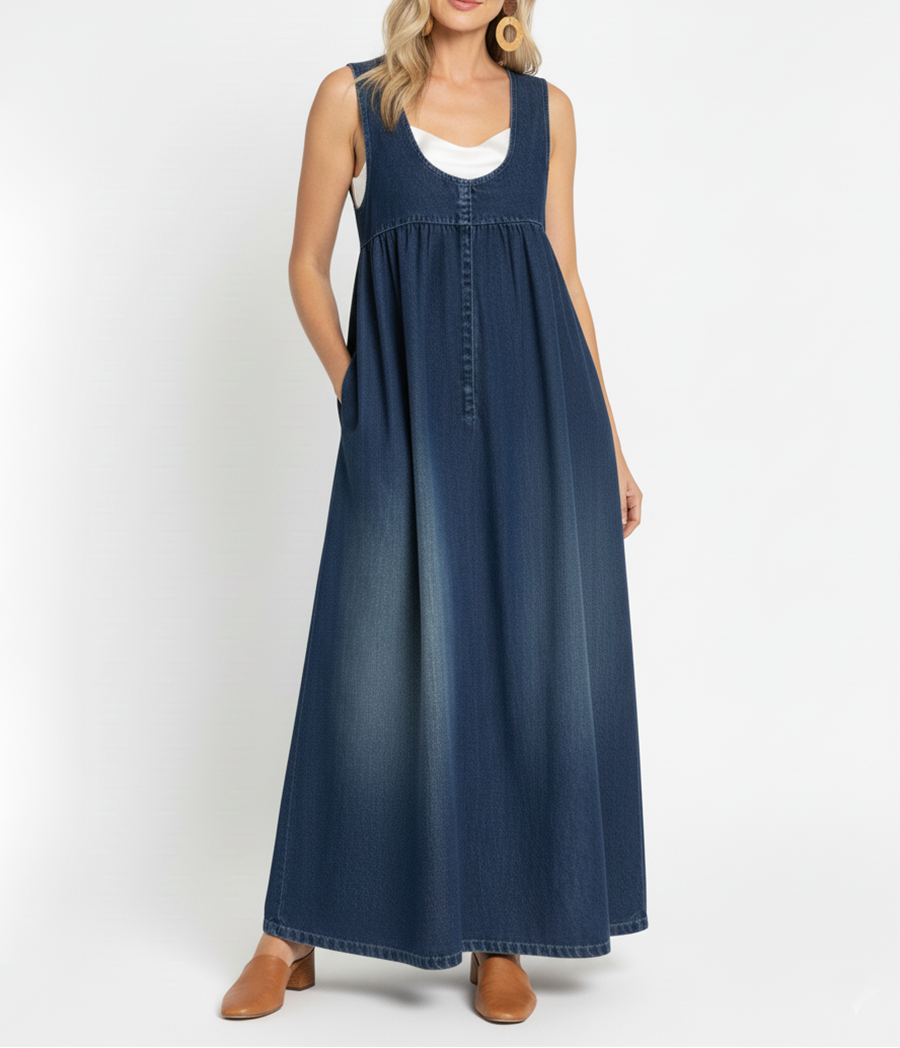 Saylor Denim Dress — alternate view