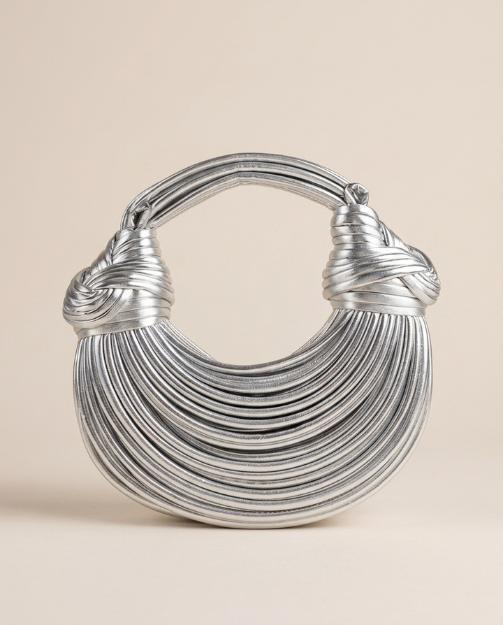 Romy | Sculptural Handbag with Knotted Handle