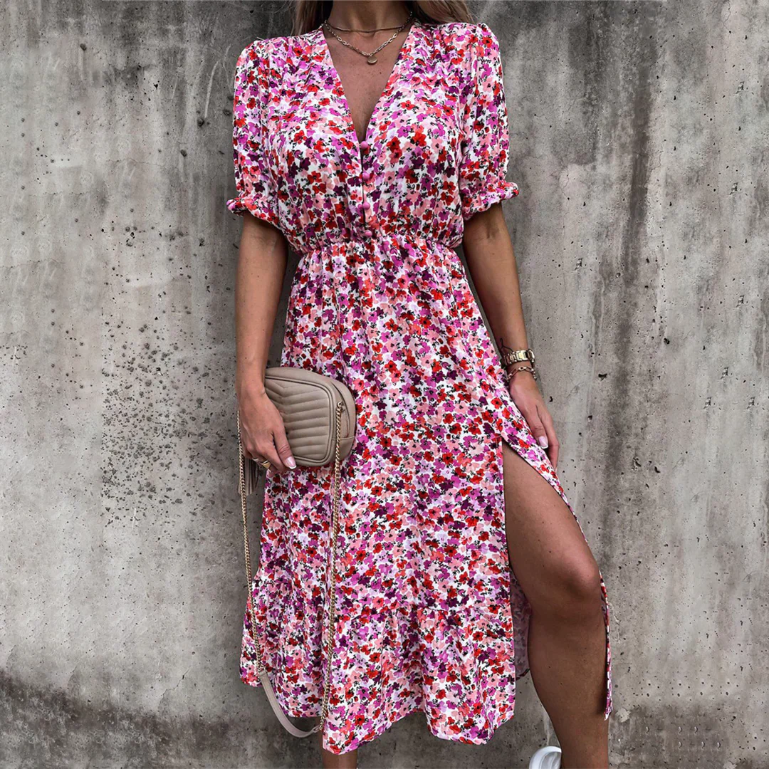 Ninna - Floral Casual Dress
