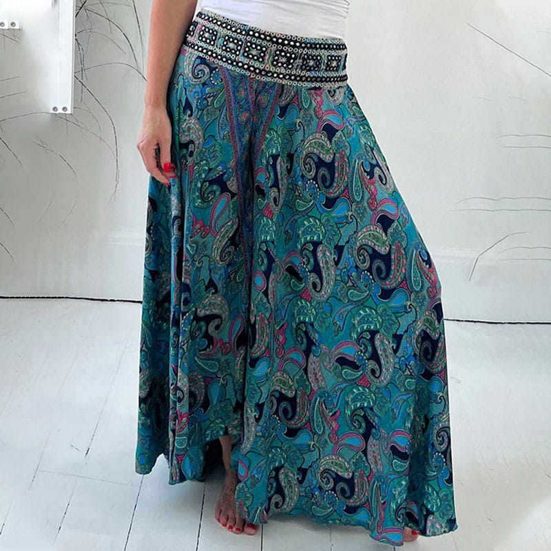 Macy Boho Pants — front view