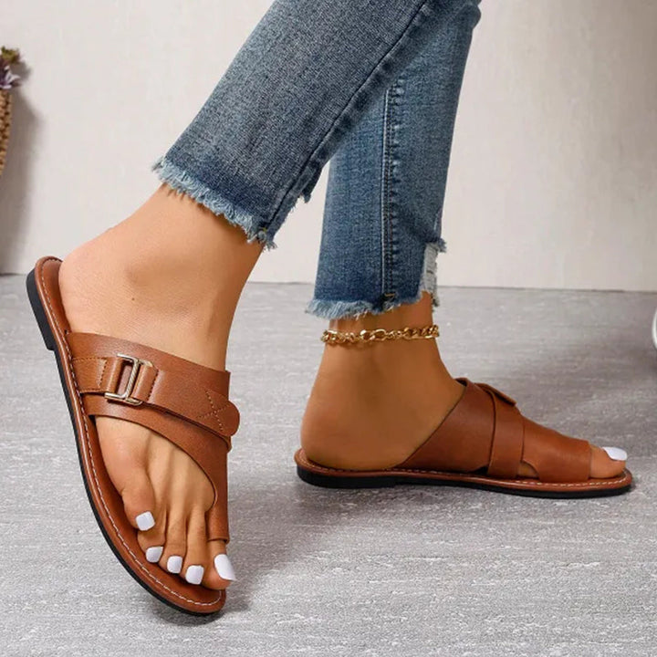 Brooklyn Orthopedic Sandals — top view