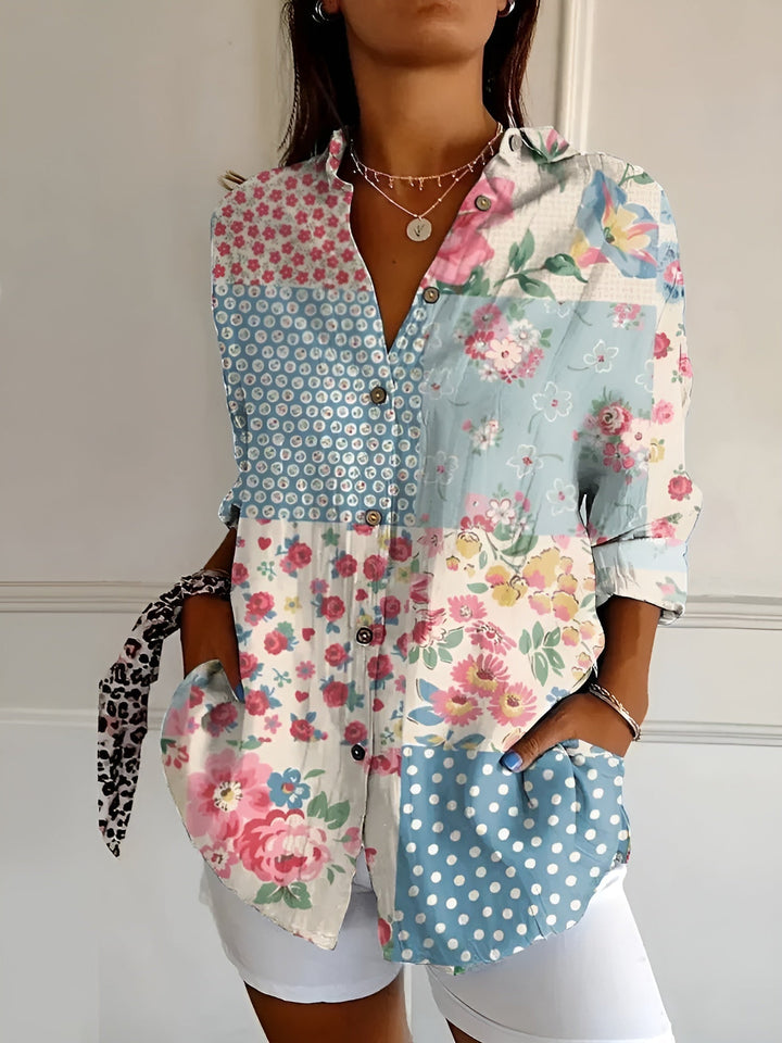 Effortless Elegance Shirt — close-up view