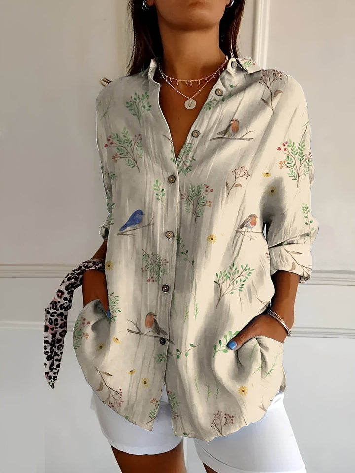 Effortless Elegance Shirt — side view
