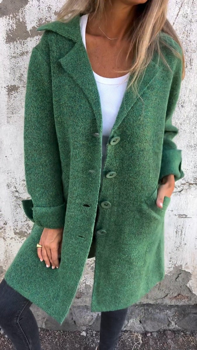 Anneliese | Women's Relaxed Fit Longline Button Front Coat