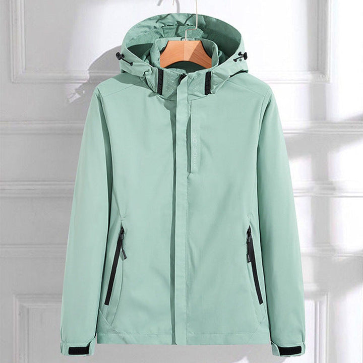 Rosalind | Women's Hooded Windbreaker Rain Jacket with Adjustable Hem