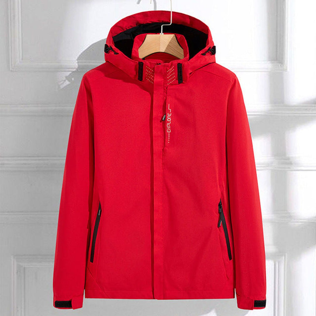 Rosalind | Women's Hooded Windbreaker Rain Jacket with Adjustable Hem