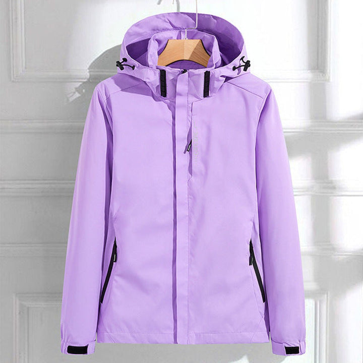 Rosalind | Women's Hooded Windbreaker Rain Jacket with Adjustable Hem