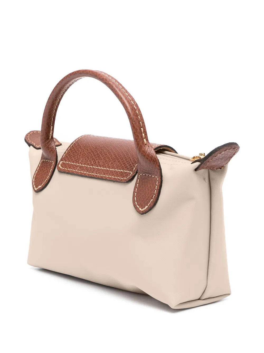 Longchamp Le Pliage XS Handbag Paper White Side View
